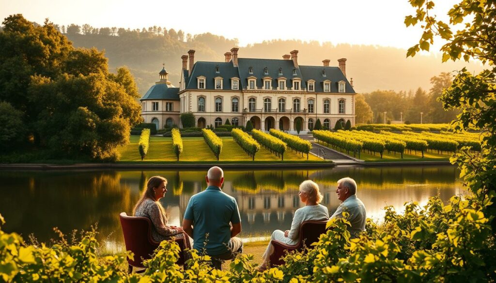 Familien und Weinschlösser