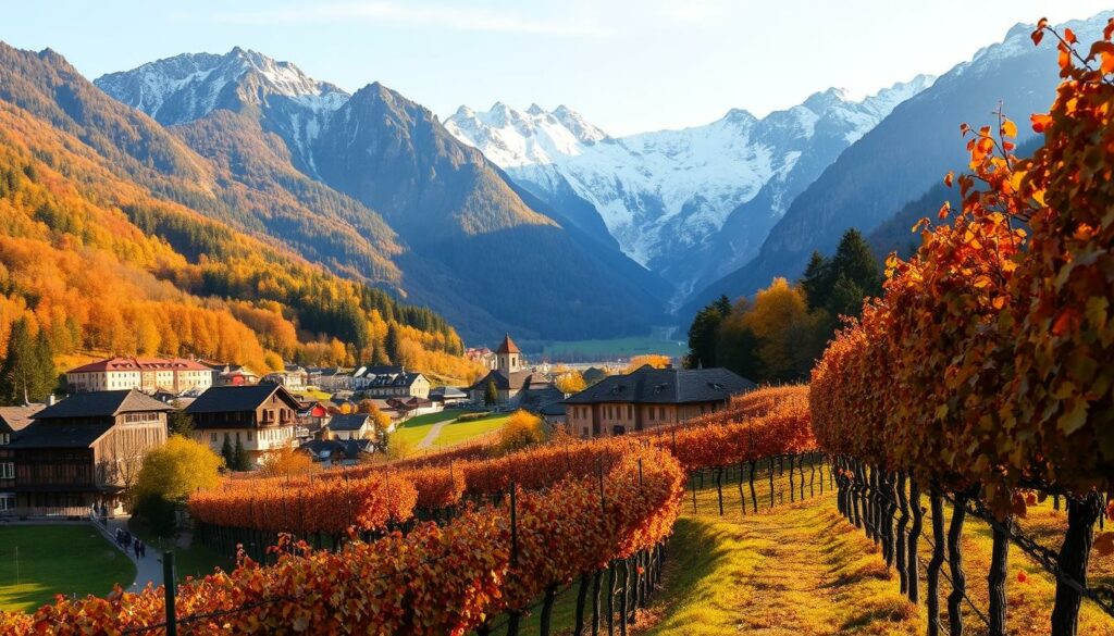 Kultur und Natur in Weinregionen