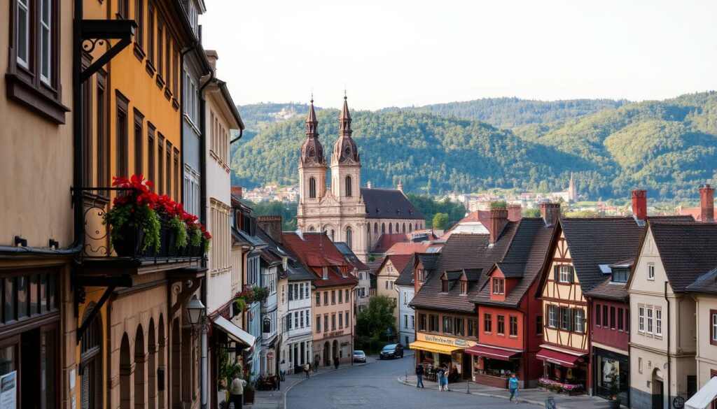 Städte und Kultur der Region