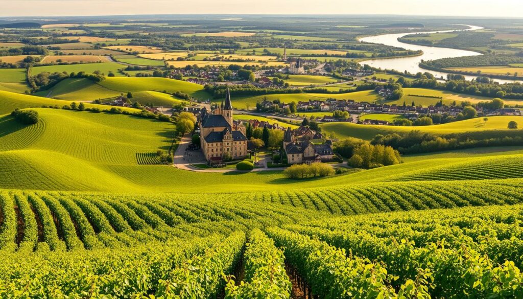 Subregionen des Loire-Tals