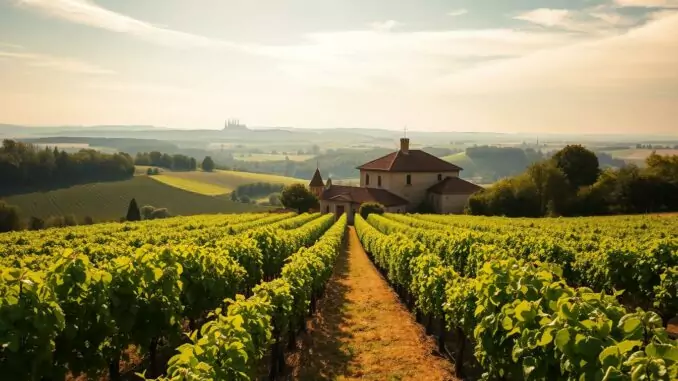 Weinanbaugebiet Bordeaux
