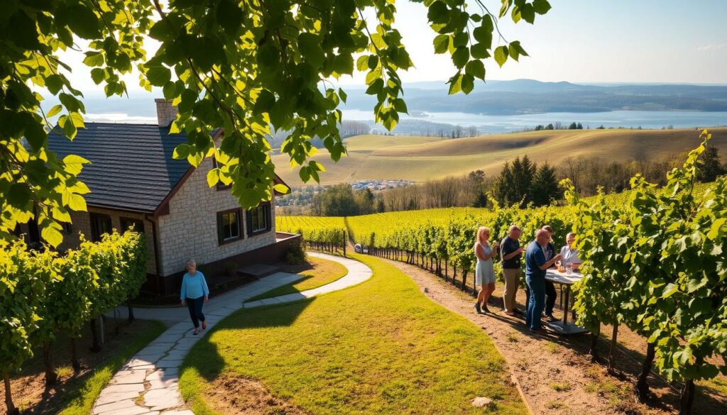 Weingut Besuch