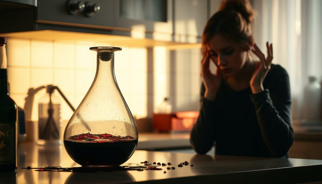 Fehler beim Wein dekantieren