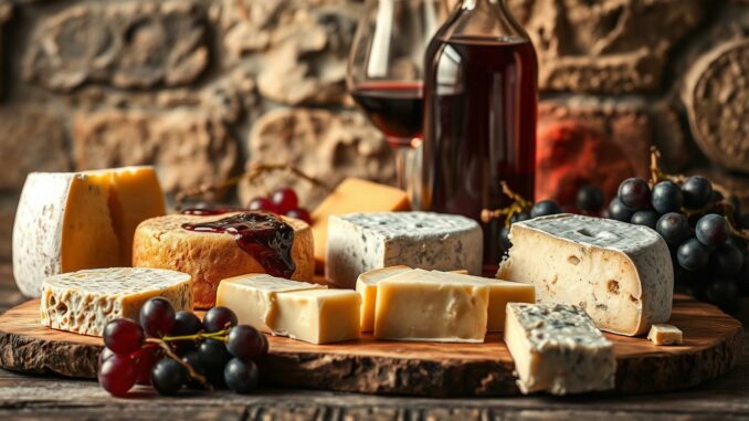 Wein und Käse