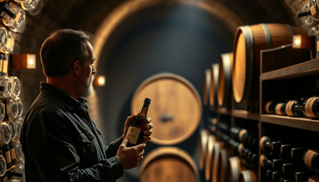 Weinproduktion und Reifung