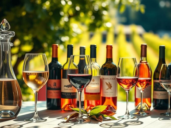 Wein zur Hochzeit