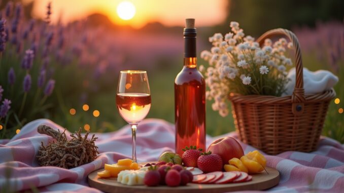 Farmhouse‑Picknick & Rosé-Titel