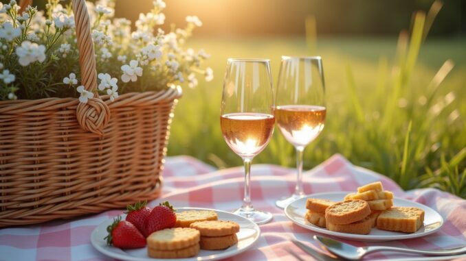 Picknick mit Rosé (Checkliste)-Titel