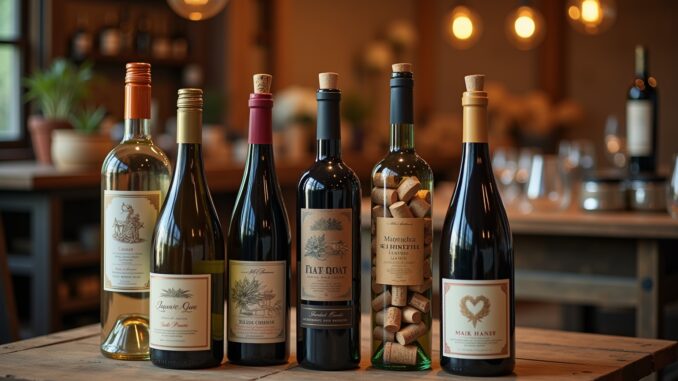 wein geschenk basteln-Titel