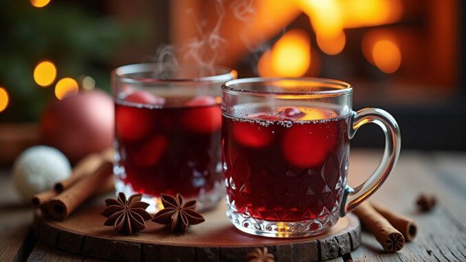 Vin chaud Rezept-Titel
