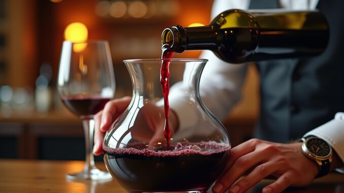 Wein dekantieren wann wie-Titel