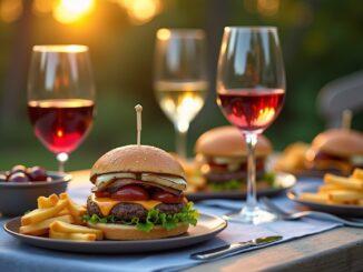 Wein zu Burger-Titel