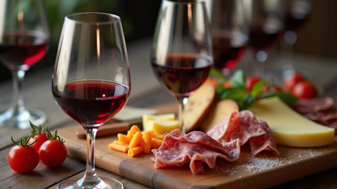 Wein zu Charcuterie-Titel