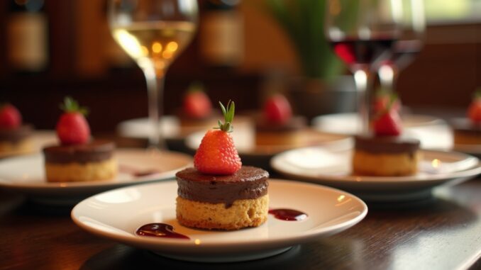 Wein zu Dessert-Titel