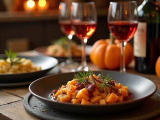 Wein zu Kürbis-Titel