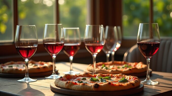 Wein zu Pizza-Titel