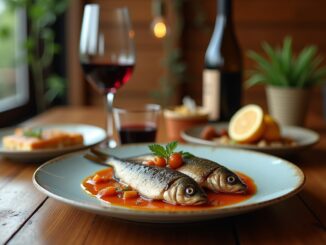 Wein zu Sardinen-Titel