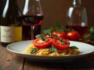 Wein zu Tomaten-Titel