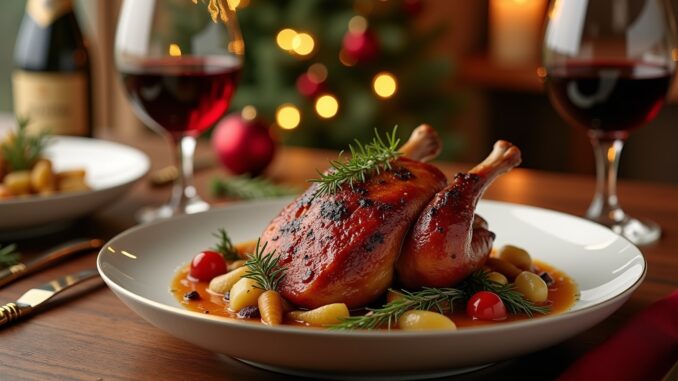 Weinempfehlung zu Ente-Titel