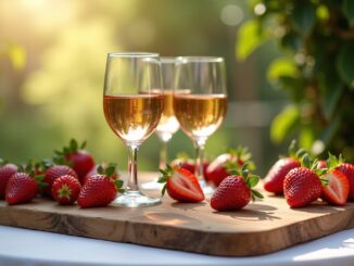 Weinempfehlung zu Erdbeeren-Titel