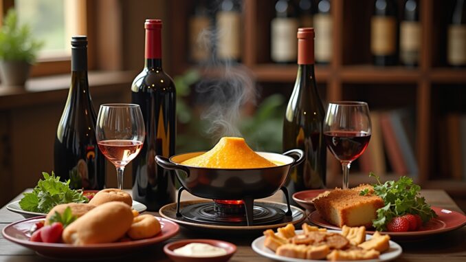 Weinempfehlung zu Fondue-Titel