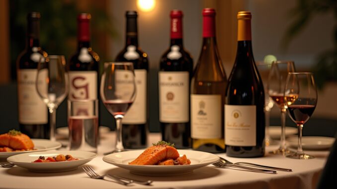 Weinempfehlung zu Lachs-Titel