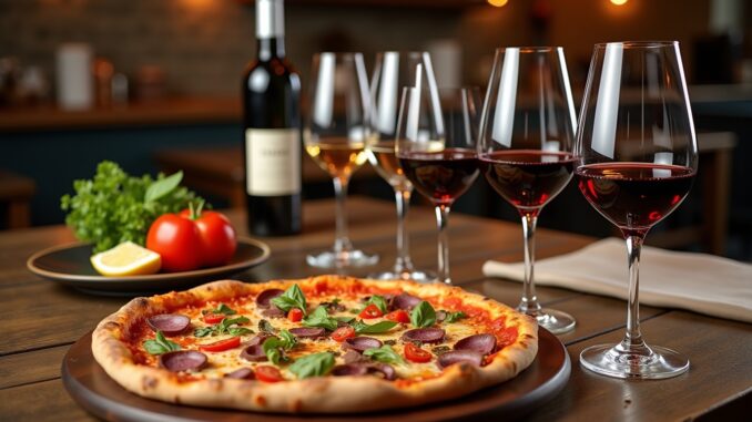 Weinempfehlung zu Pizza-Titel