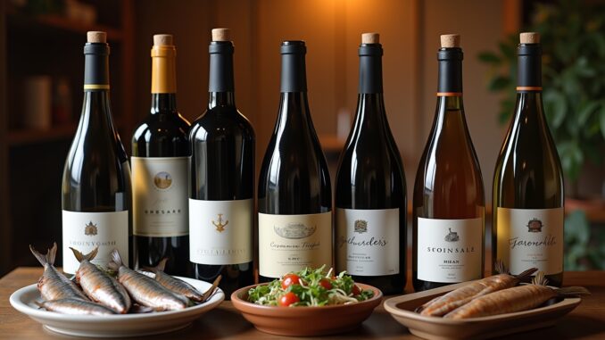 Weinempfehlung zu Sardinen-Titel