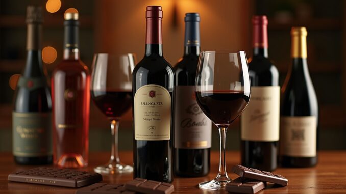 Weinempfehlung zu Schokolade-Titel