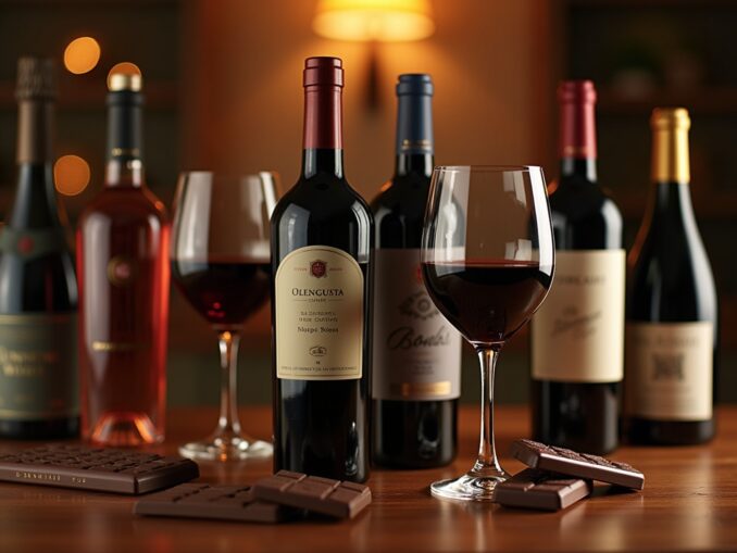 Weinempfehlung zu Schokolade-Titel