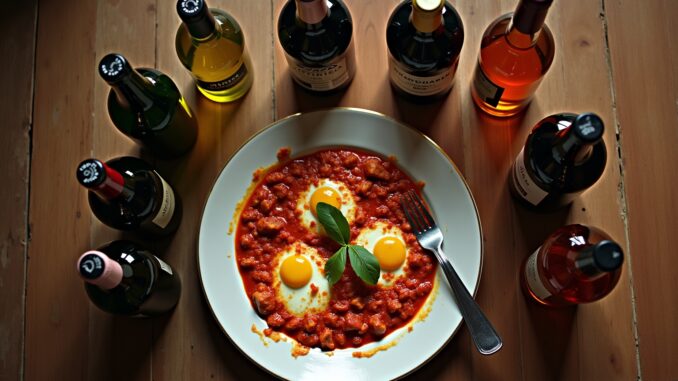 Weinempfehlung zu Shakshuka-Titel