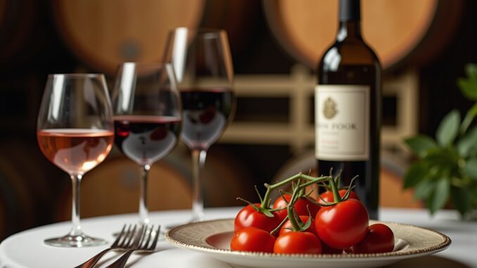 Weinempfehlung zu Tomaten-Titel