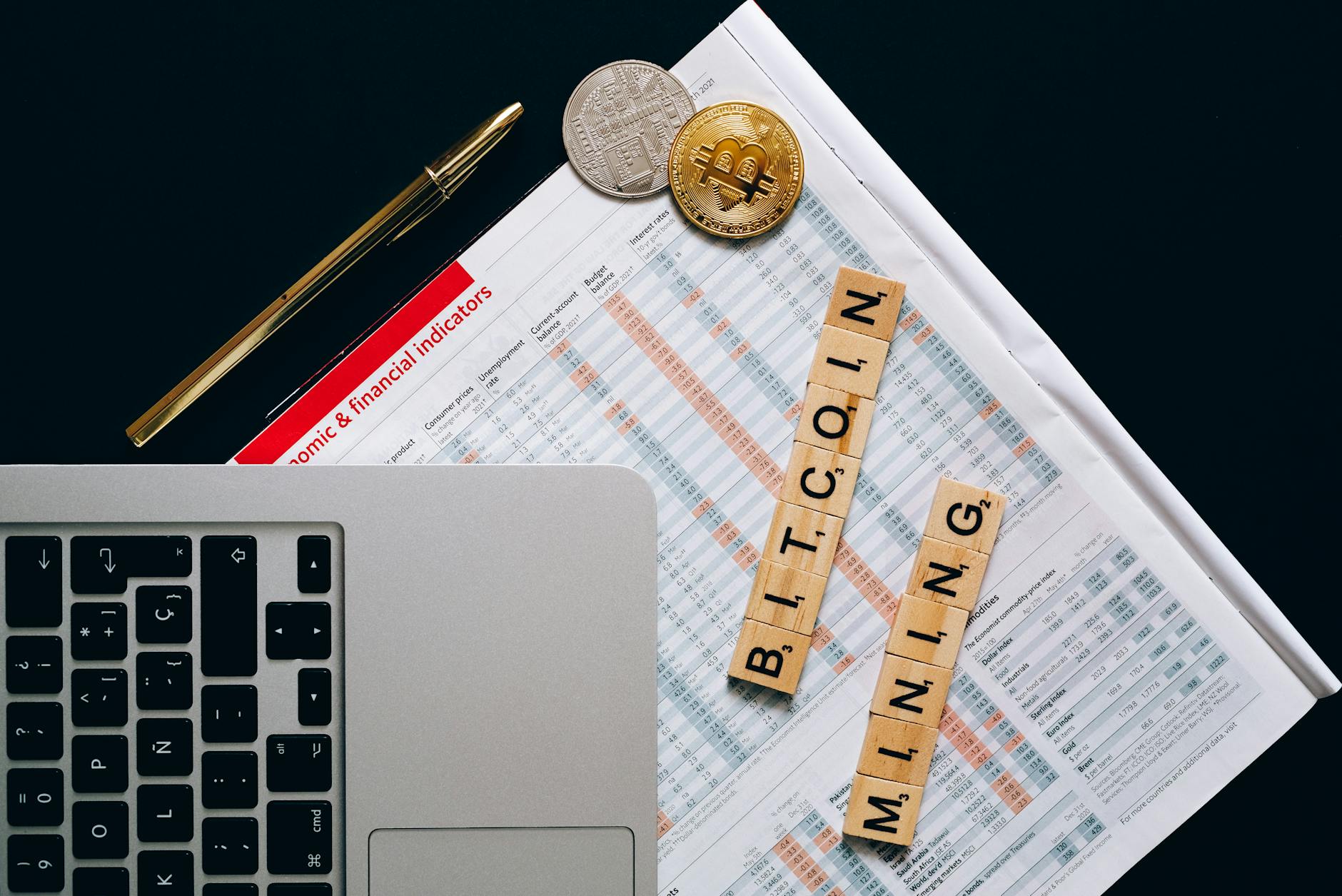 Illustration zu Bitcoins