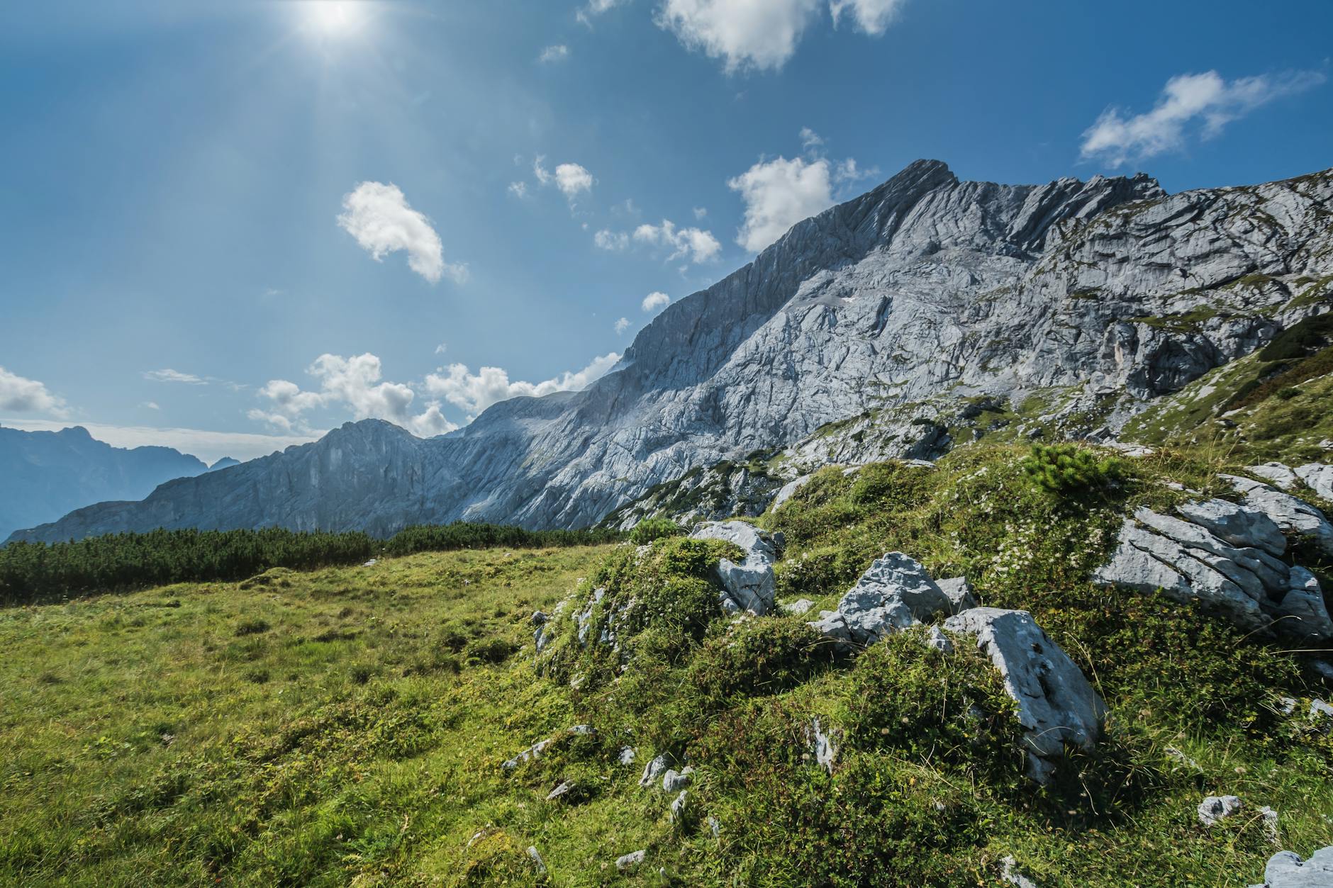Symbolbild zum Thema Gletscher Zugspitze Abbau
