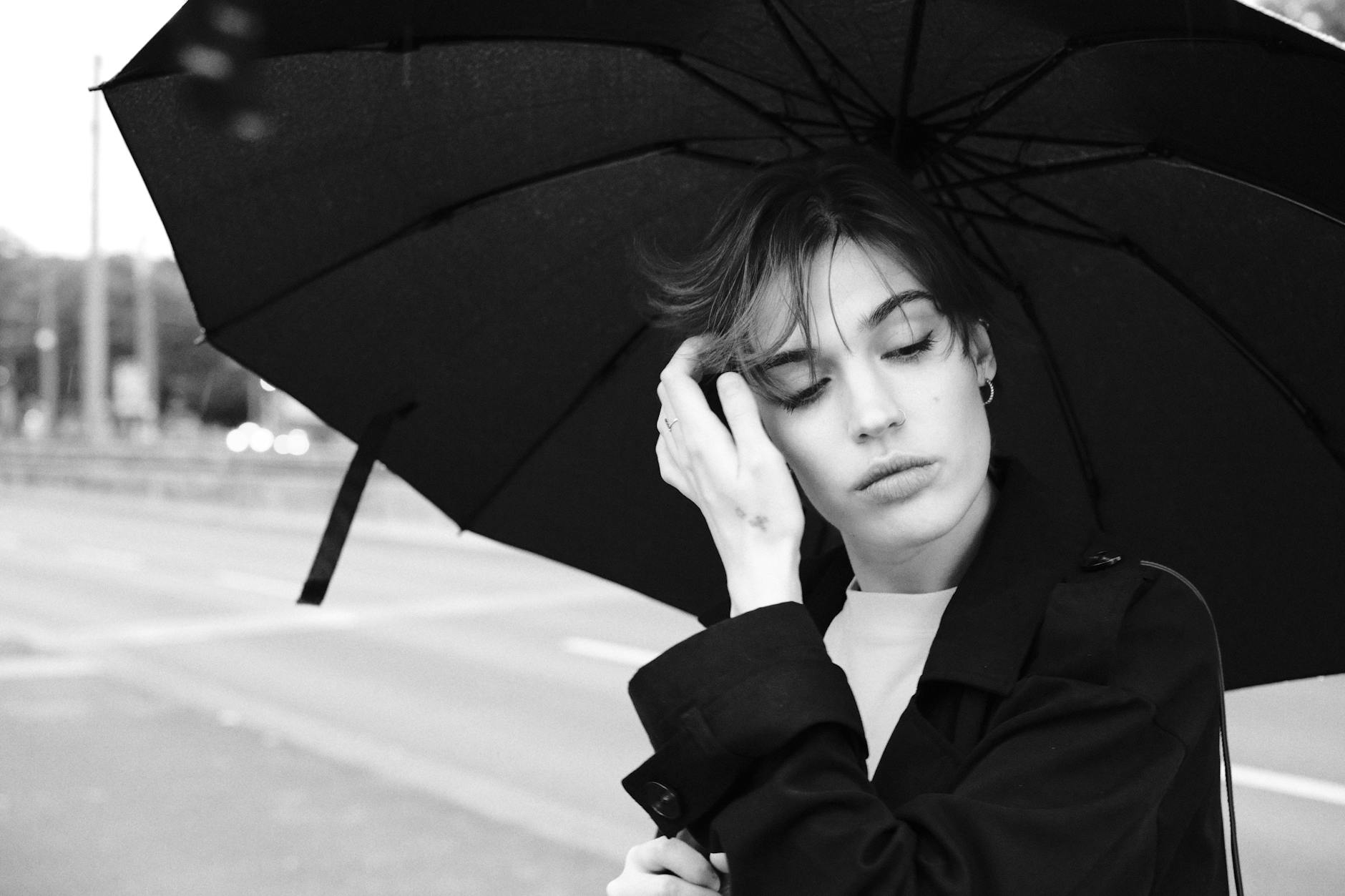 Detailansicht: Augentest Regenschirm