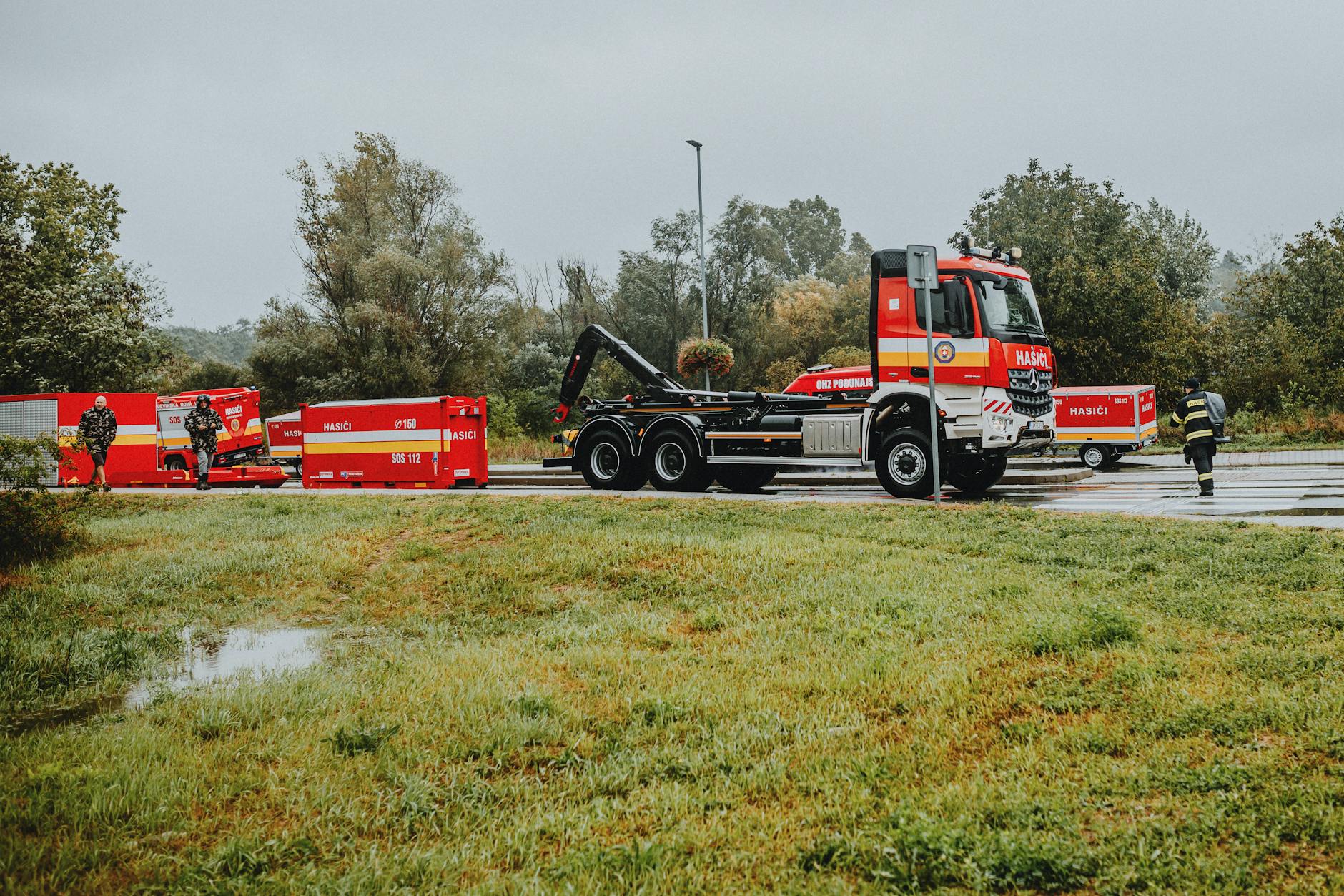 Bier LKW Verfolgungsjagd Detailansicht: Bier LKW Verfolgungsjagd