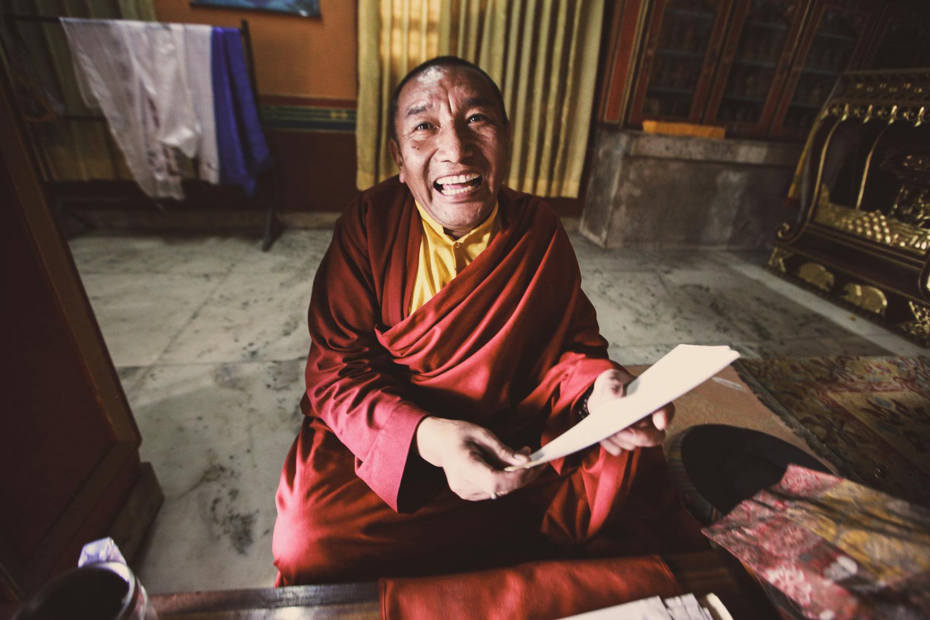 Illustration zu Buddhistische Mönche Drogen