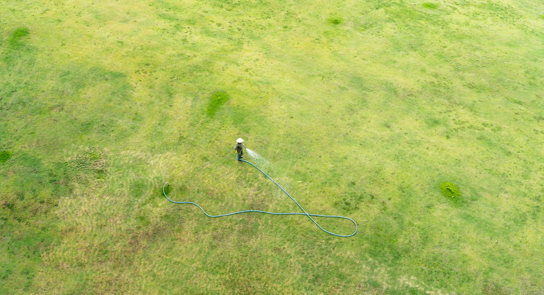 Symbolbild zum Thema Rasen Richtig Wässern