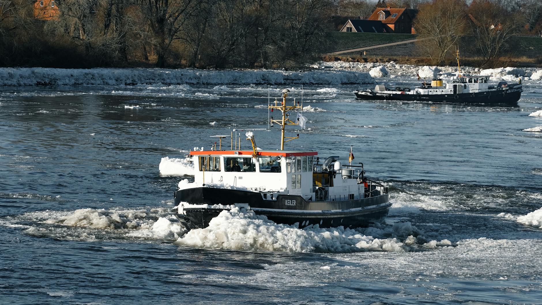 Detailansicht: Rettung Transportboot