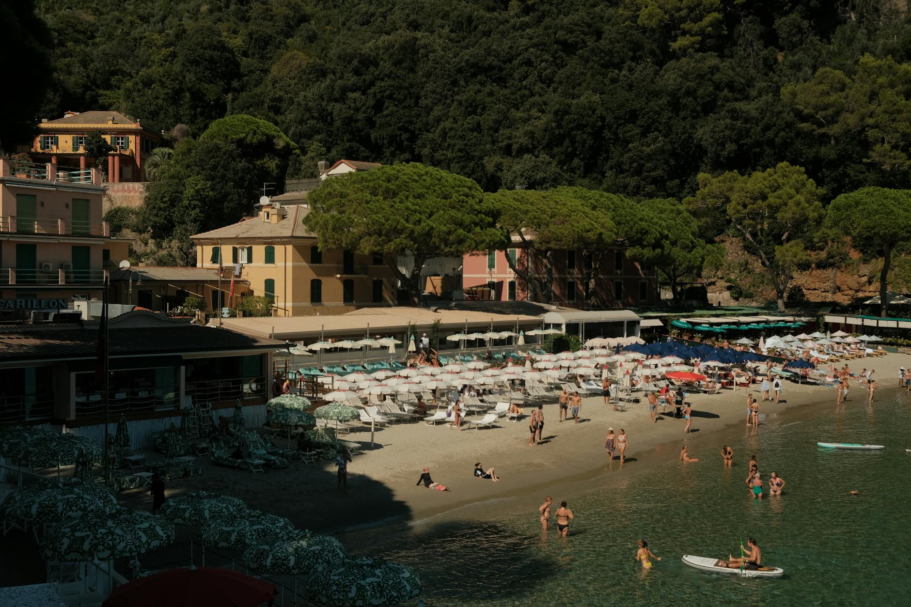 Illustration zu Strandbad Italien