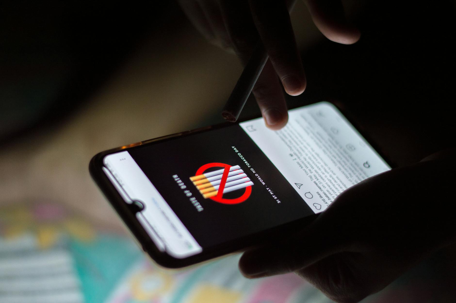 Detailansicht: Tabakverbot Großbritannien