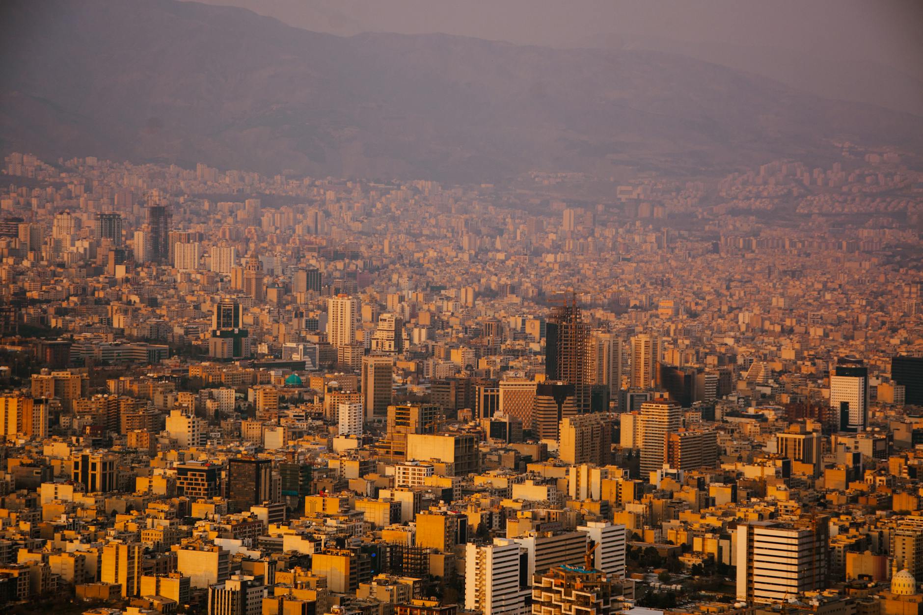 Detailansicht: Teheran Luftangriffe
