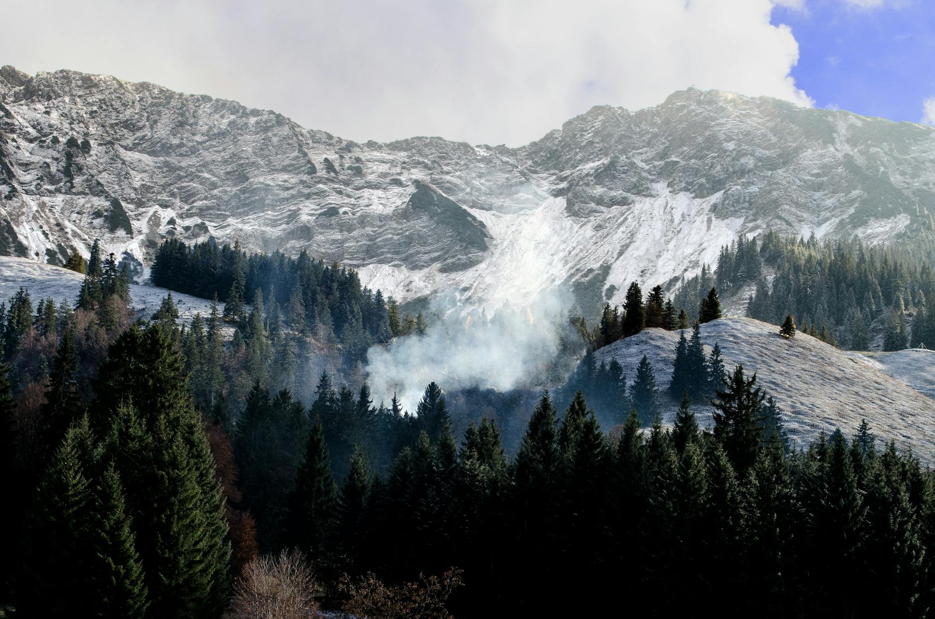Illustration zu Waldbrand Kärnten