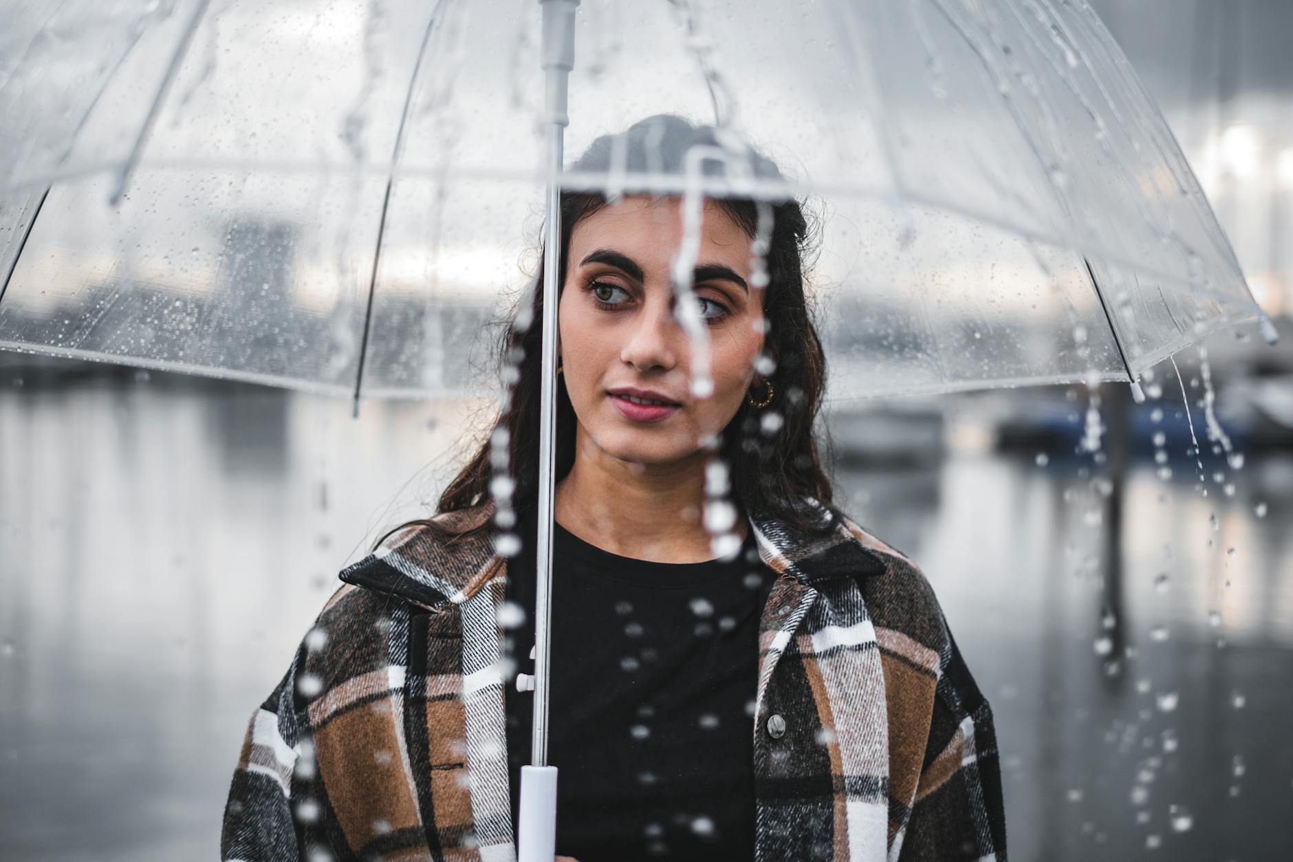 Symbolbild zum Thema Augentest Regenschirm