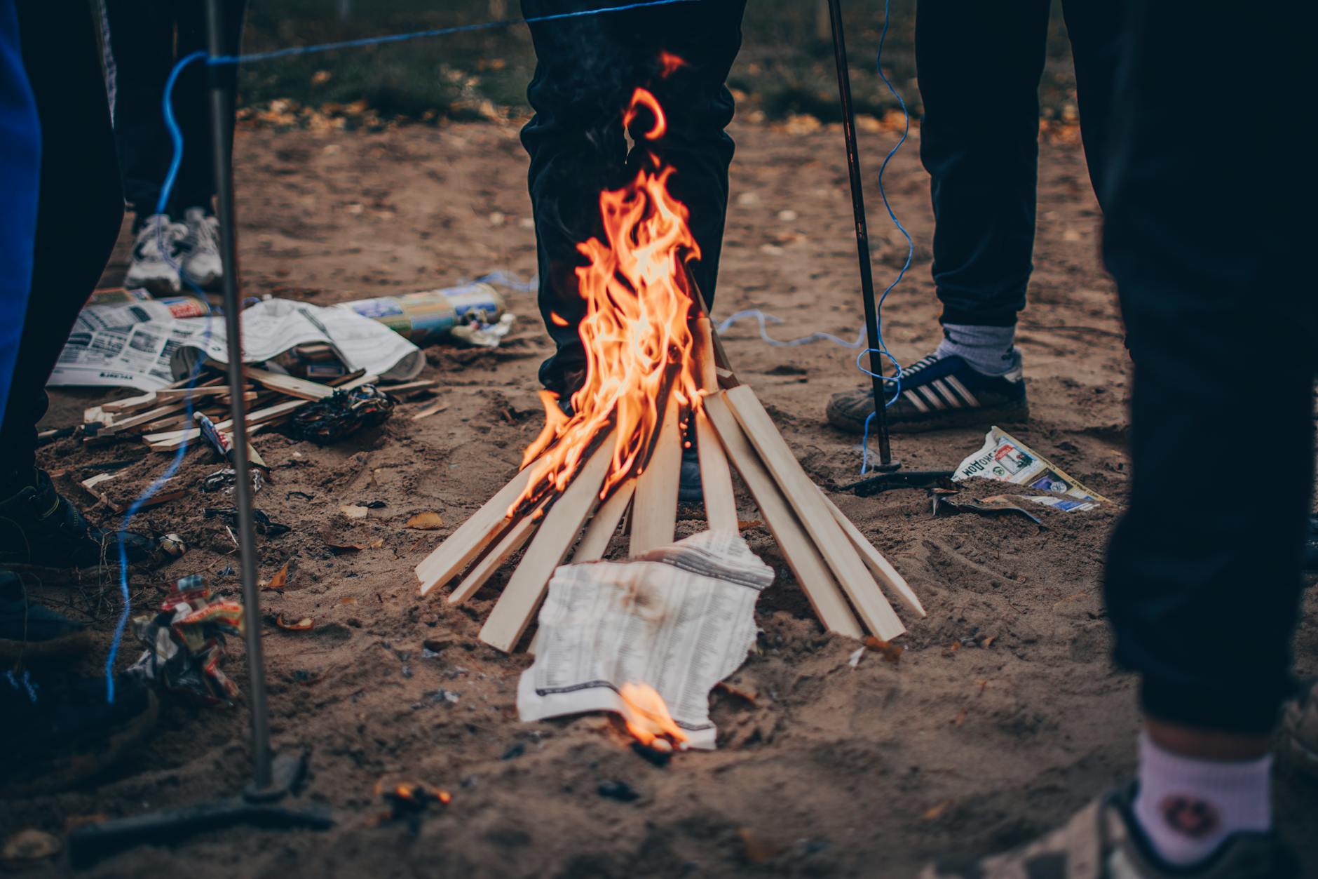Illustration zu Feuer Urlaubsregion