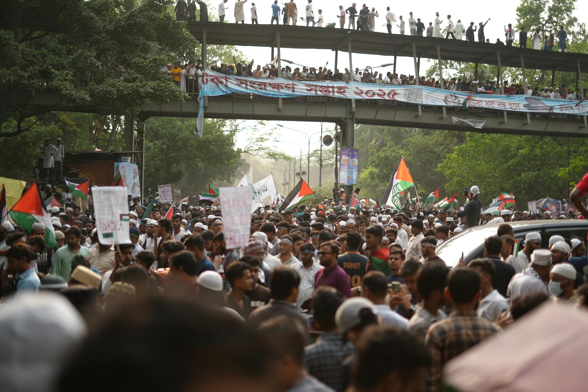 Detailansicht: Gaza Angriff