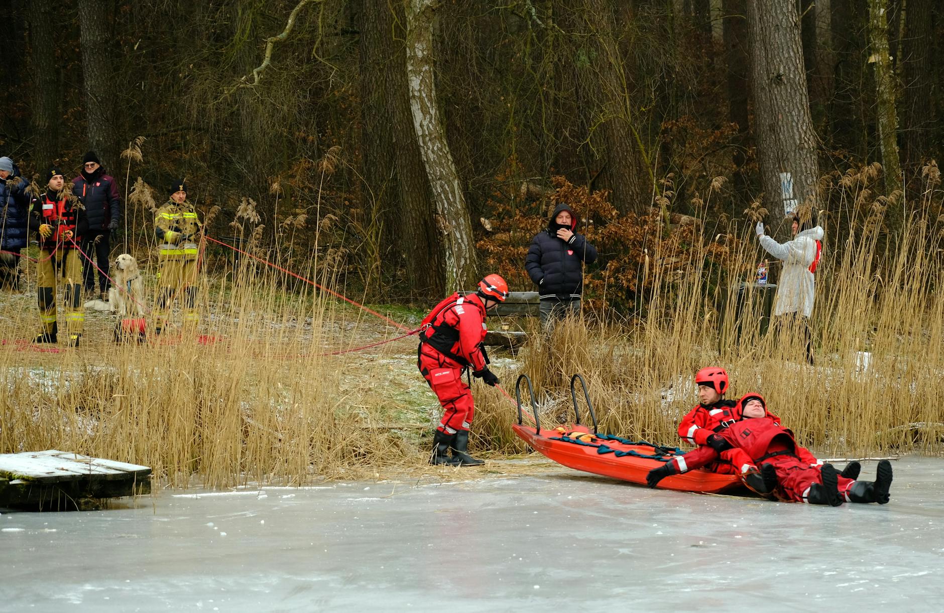 Goldsucher Rettung Detailansicht: Goldsucher Rettung