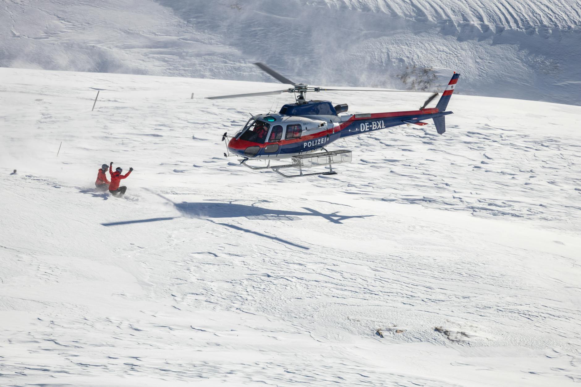 Detailansicht: Großglockner Rettung