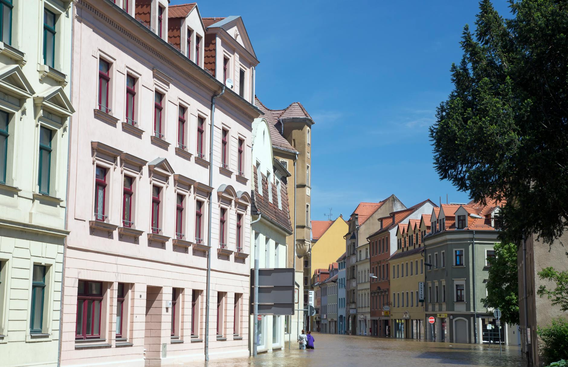 Illustration zu Hauseinsturz Görlitz