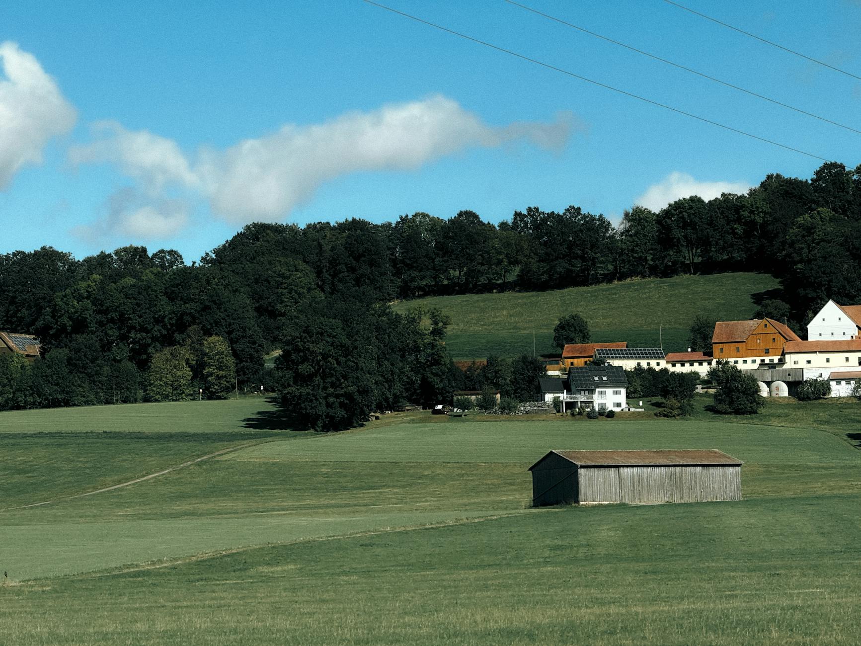 Detailansicht: Landleben Einsamkeit